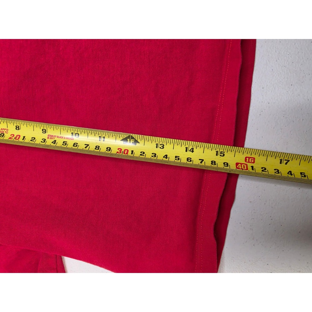 Zando Vanquish Red Dragon‎ Graphic Cropped T-Shirt Womens Medium Short Sleeve - Picture 6 of 7